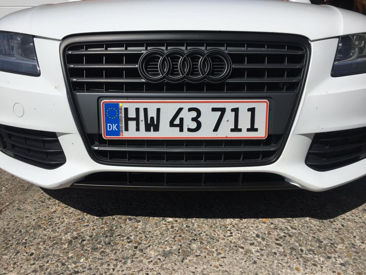 Plasti dip front grill Audi billede 3