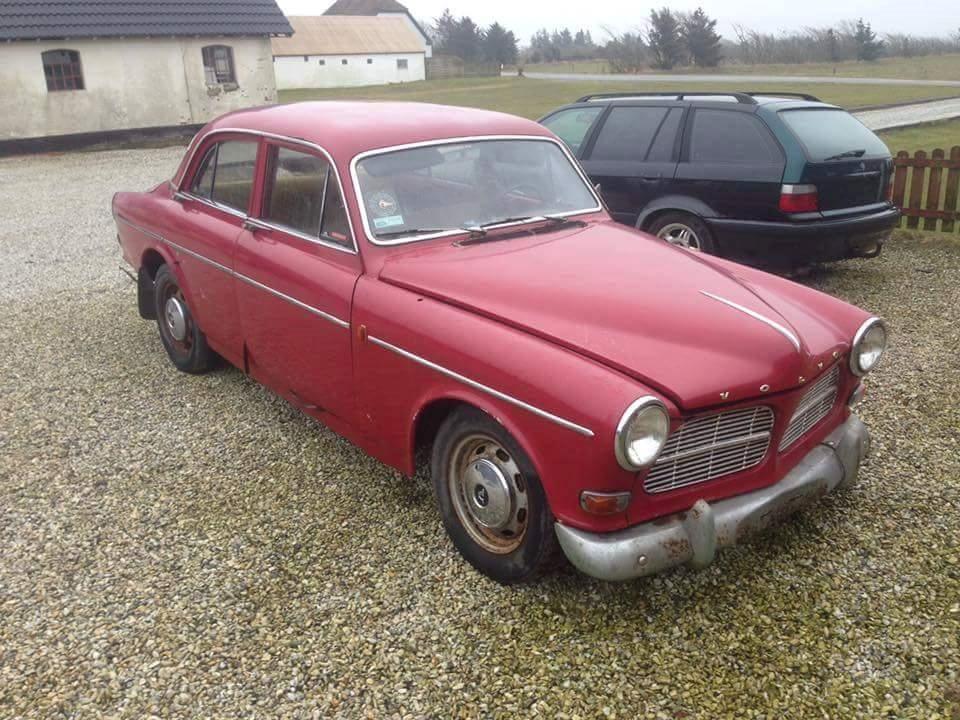 renovering af volvo amazon b16 1960 - som den så ud da jeg købte den billede 1
