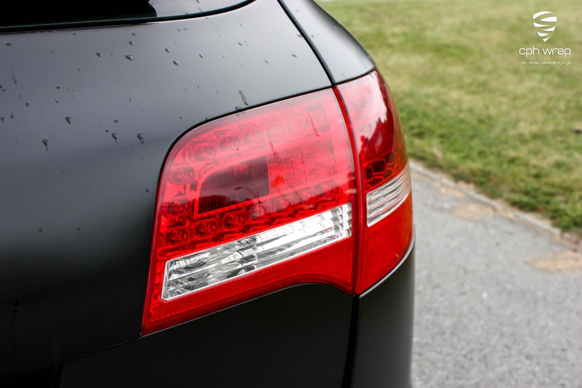 Satin Black folie - Audi A6 Avant billede 11