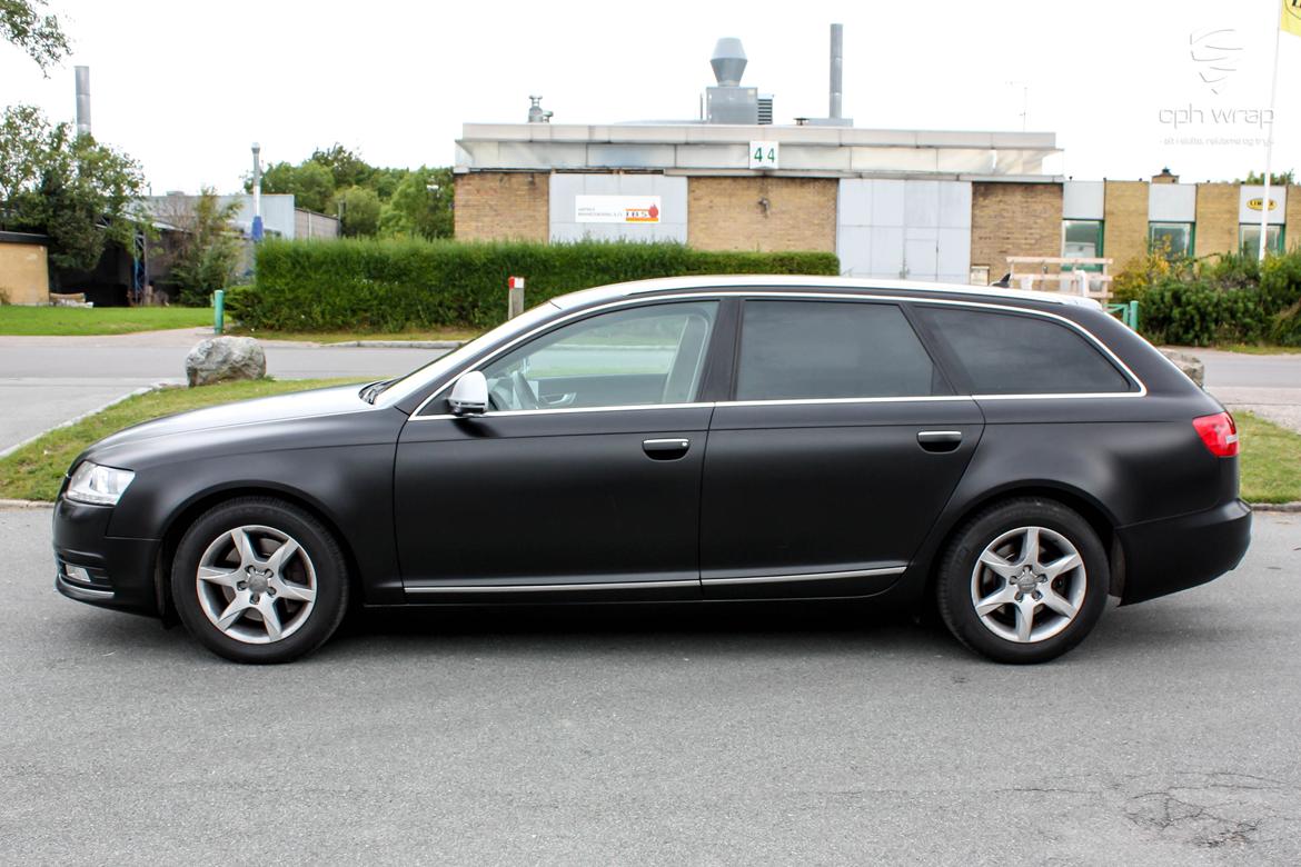 Satin Black folie - Audi A6 Avant billede 12