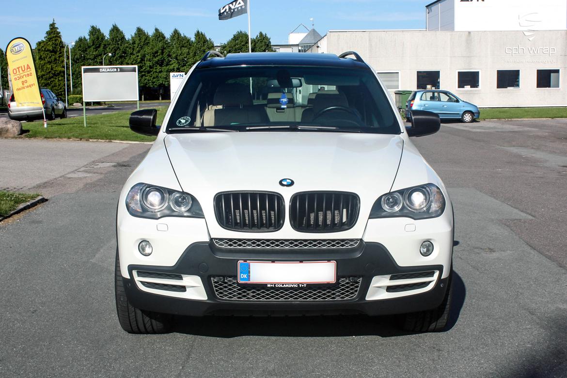 White Pearl folie - BMW X5 billede 4