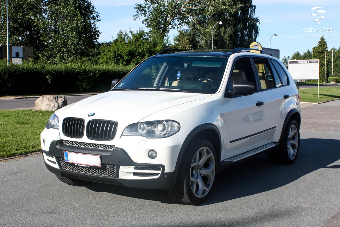 White Pearl folie - BMW X5 billede 5