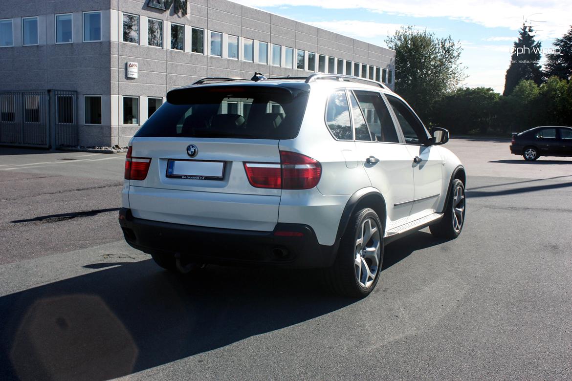 White Pearl folie - BMW X5 billede 8