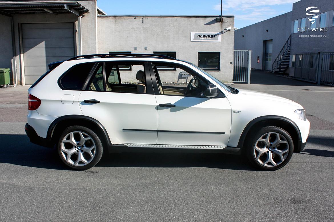 White Pearl folie - BMW X5 billede 9