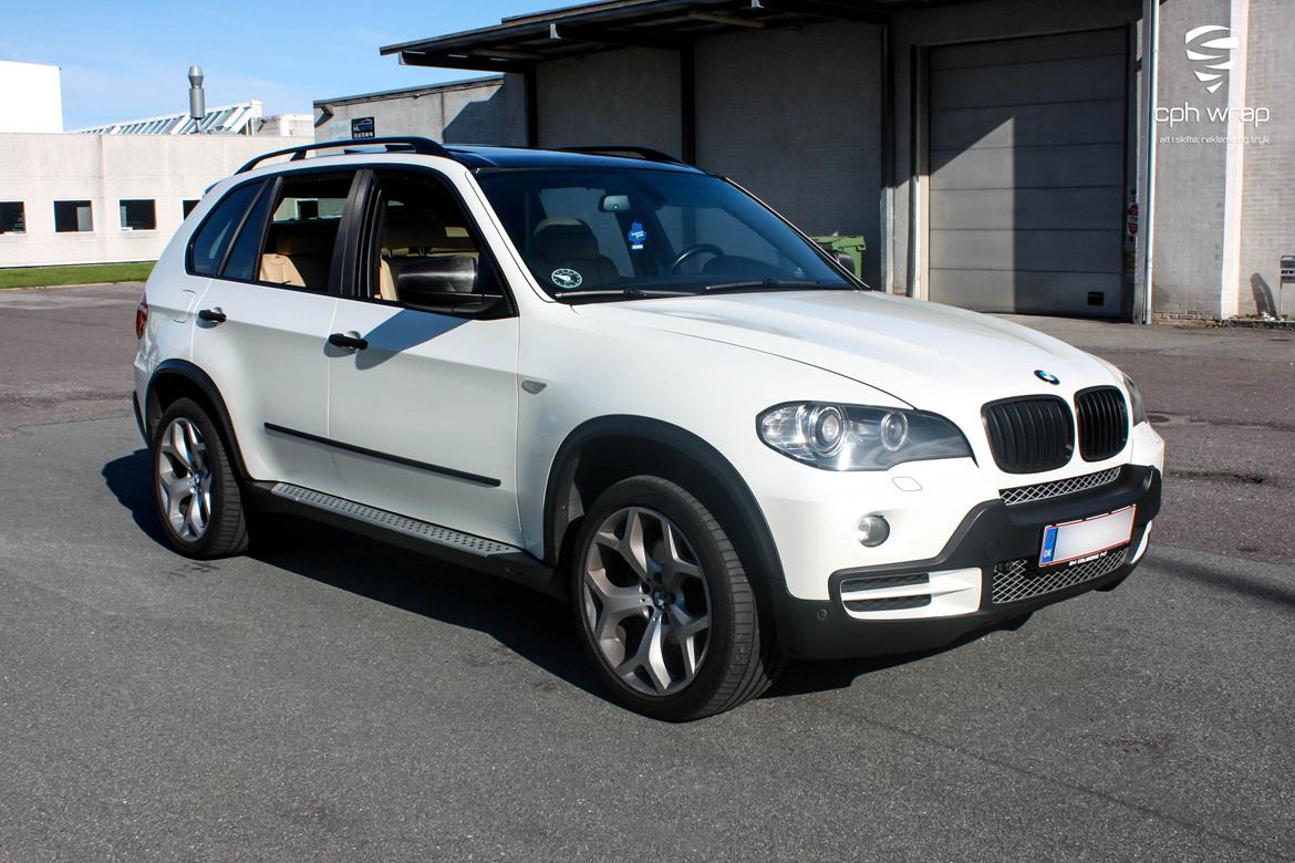 White Pearl folie - BMW X5 billede 10