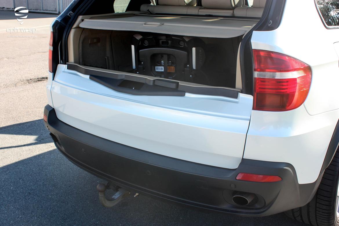 White Pearl folie - BMW X5 billede 18