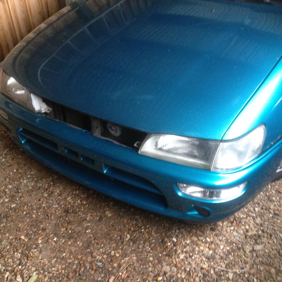   projekt  styling Corolla E10 sedan  - montert  GSI forkofanger og kar blinklys på bilen billede 72