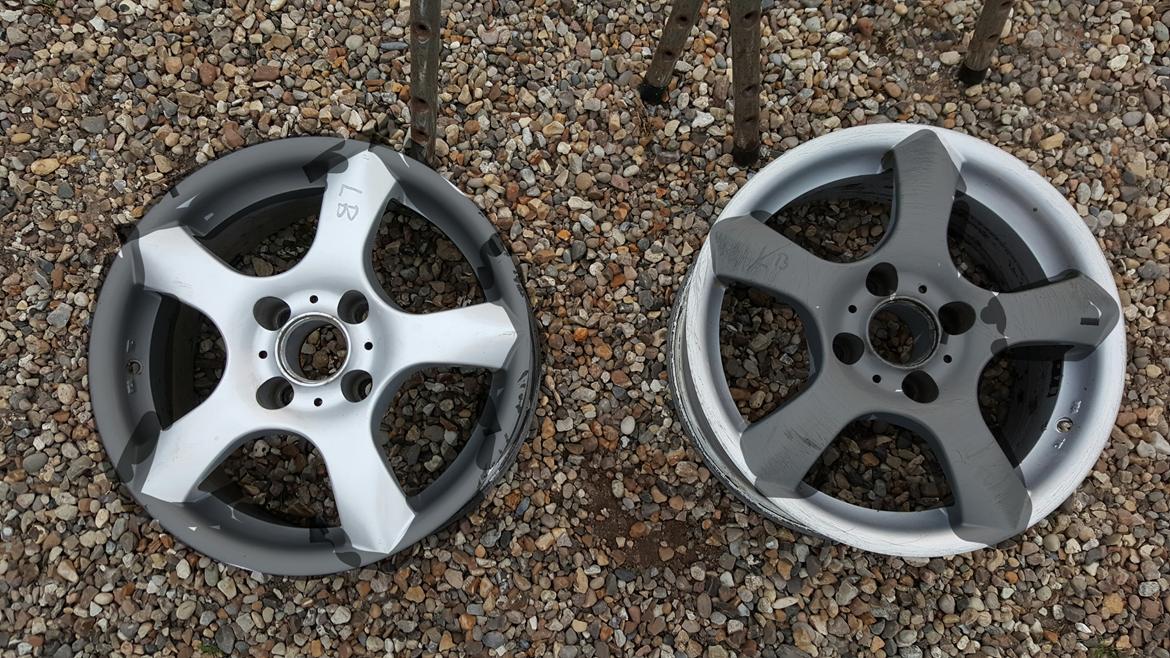 Renovering af alufælge - MEGA WHEELS alufælg billede 2