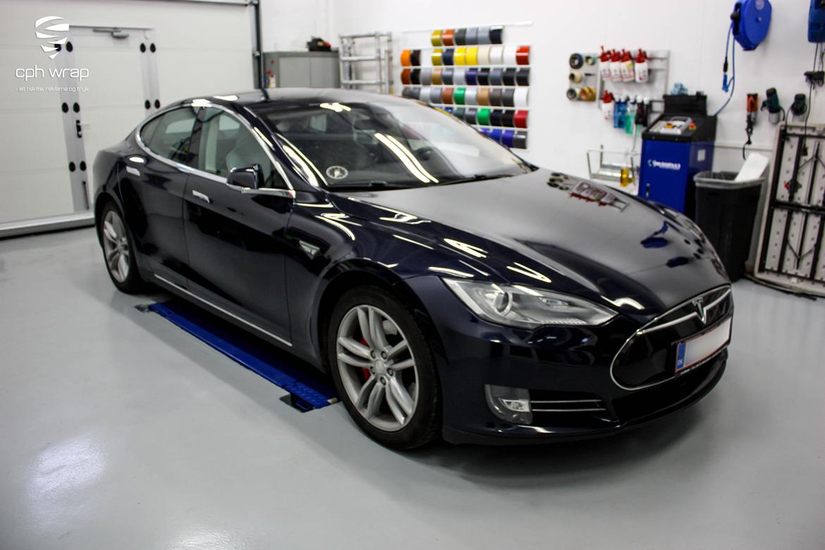 Tesla Model S P85D - Audi RS Nardo Grey billede 4