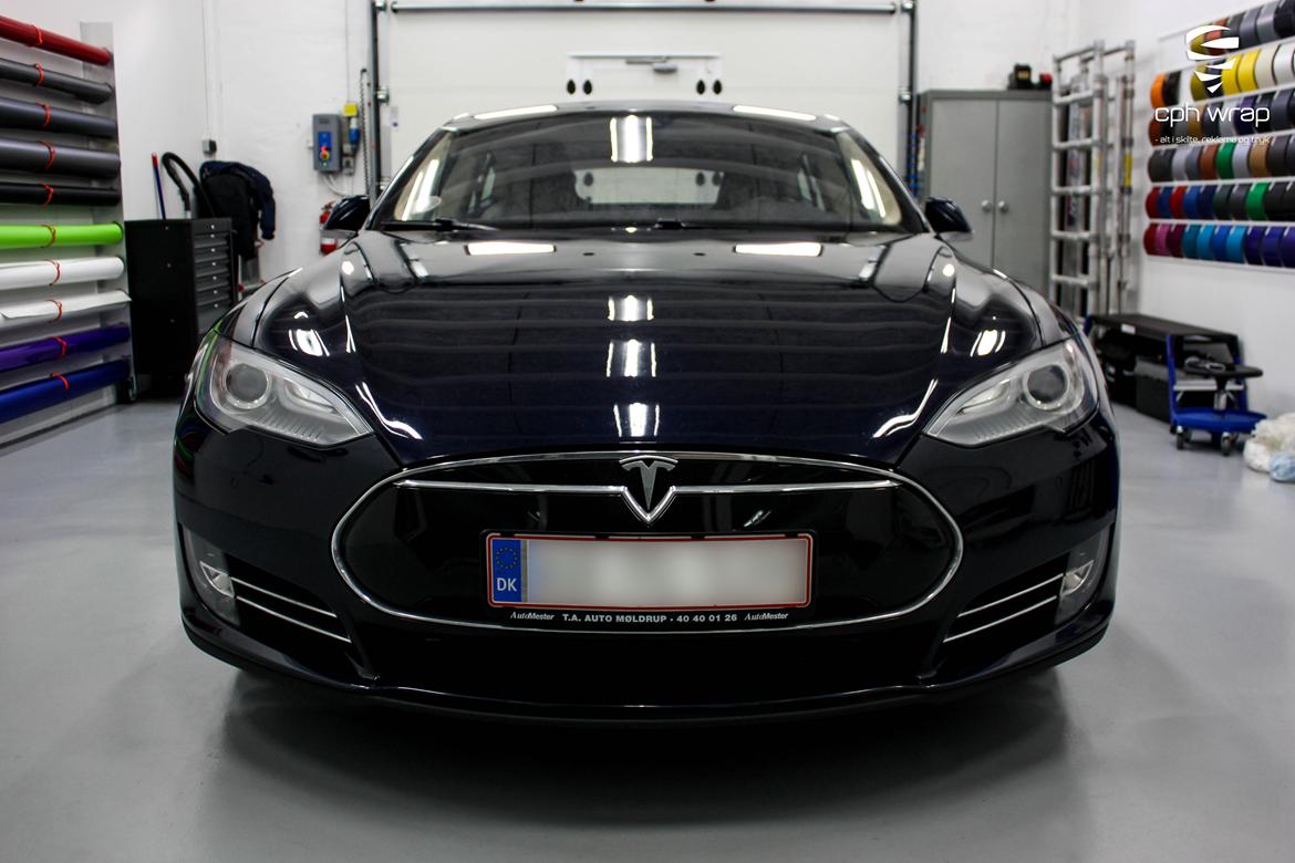 Tesla Model S P85D - Audi RS Nardo Grey billede 3