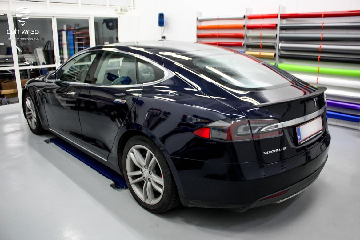 Tesla Model S P85D - Audi RS Nardo Grey billede 6