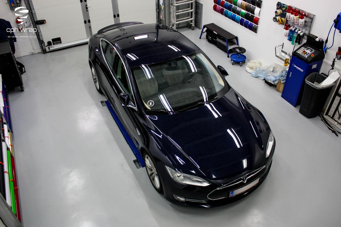 Tesla Model S P85D - Audi RS Nardo Grey billede 8