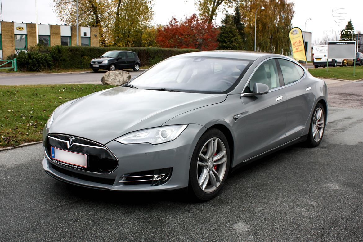 Tesla Model S P85D - Audi RS Nardo Grey billede 18
