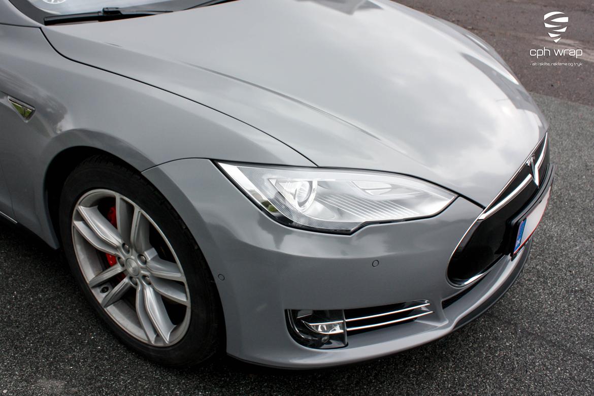 Tesla Model S P85D - Audi RS Nardo Grey billede 23