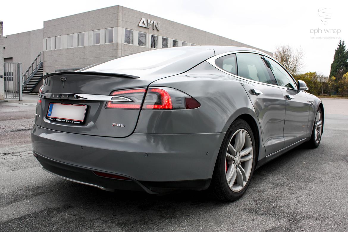 Tesla Model S P85D - Audi RS Nardo Grey billede 27