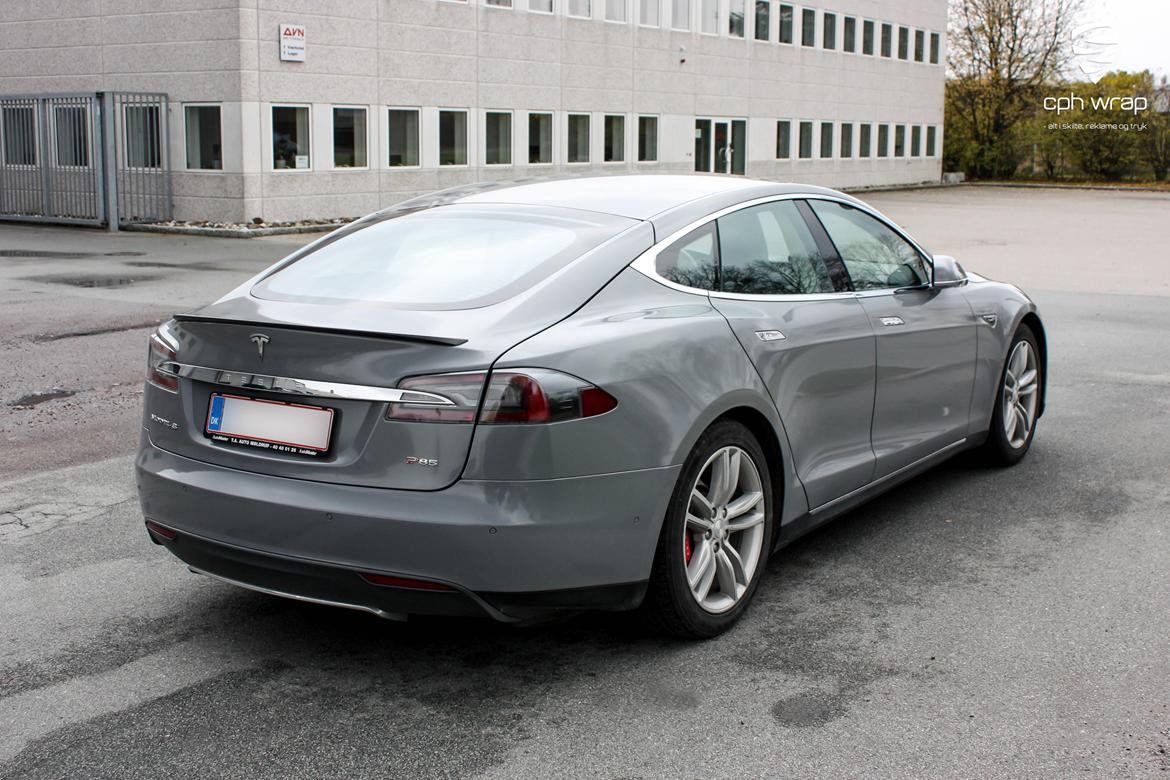 Tesla Model S P85D - Audi RS Nardo Grey billede 26