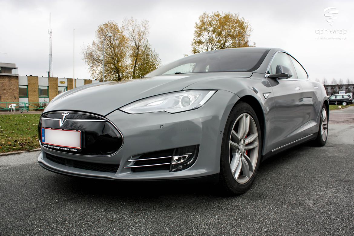 Tesla Model S P85D - Audi RS Nardo Grey billede 25