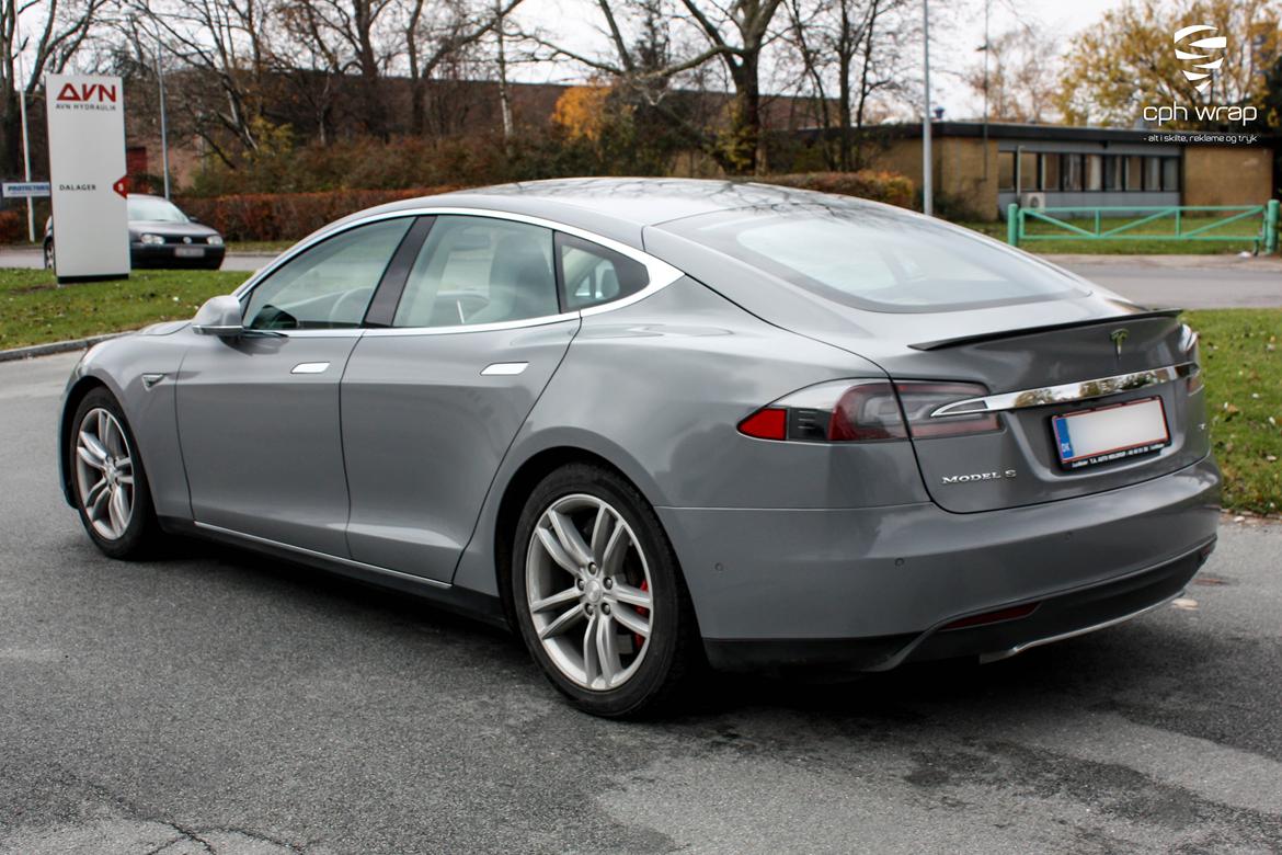 Tesla Model S P85D - Audi RS Nardo Grey billede 20