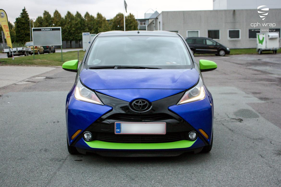 Folie på Toyota Aygo billede 3