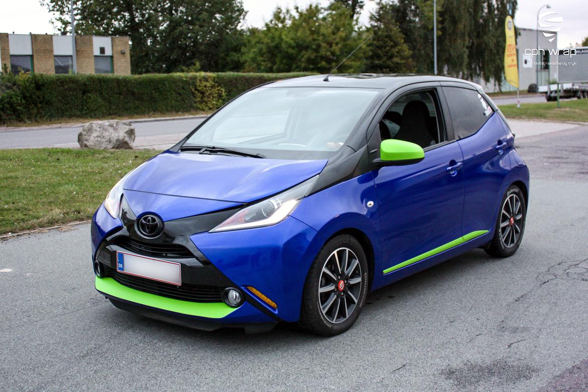 Folie på Toyota Aygo billede 4