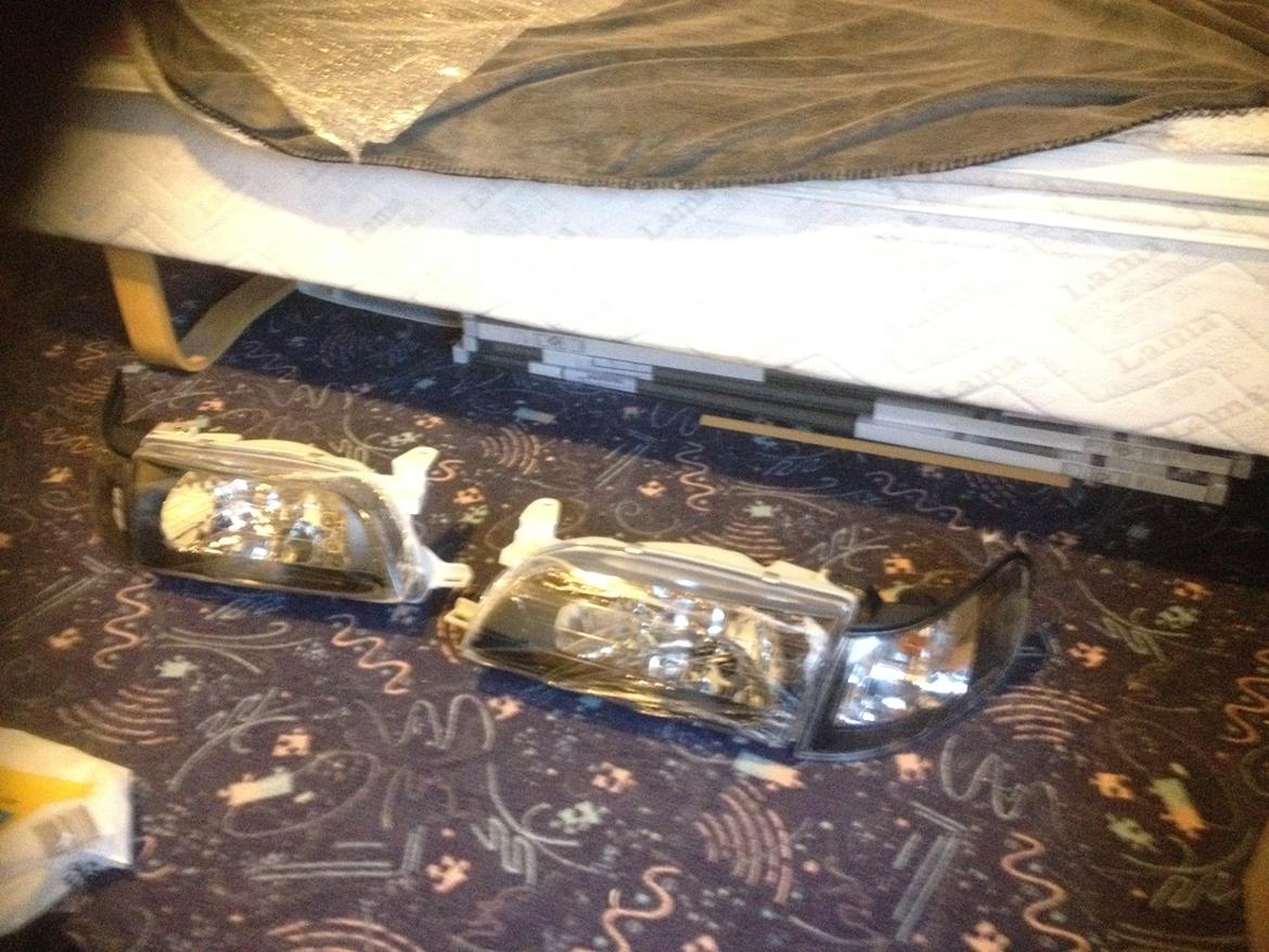   projekt  styling Corolla E10 sedan  - Blackline klarglas forlygter til corolla billede 90