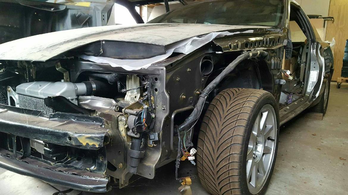 Ford Probe 2.2 GT Turbo. - De nylakerede 16" 215/40, der skal på. billede 6