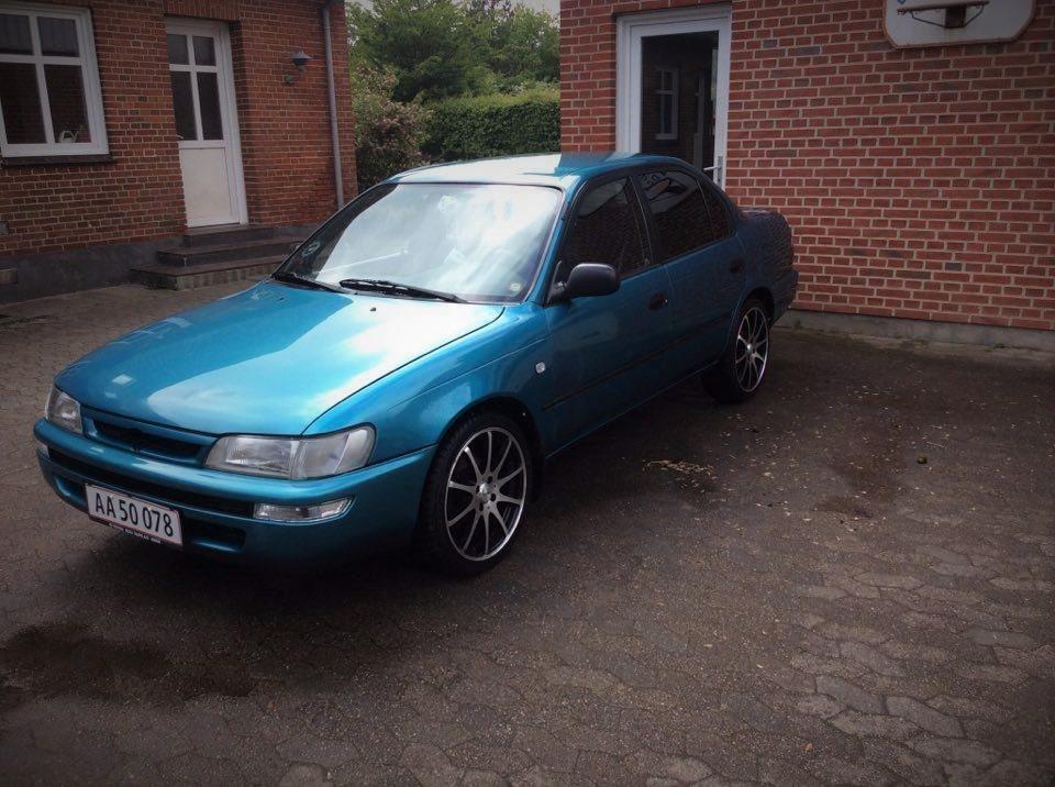   projekt  styling Corolla E10 sedan  - dengang jeg havde  lækker alufælge (205/40 r17 Atrezzo). med klar blinkelys  billede 17