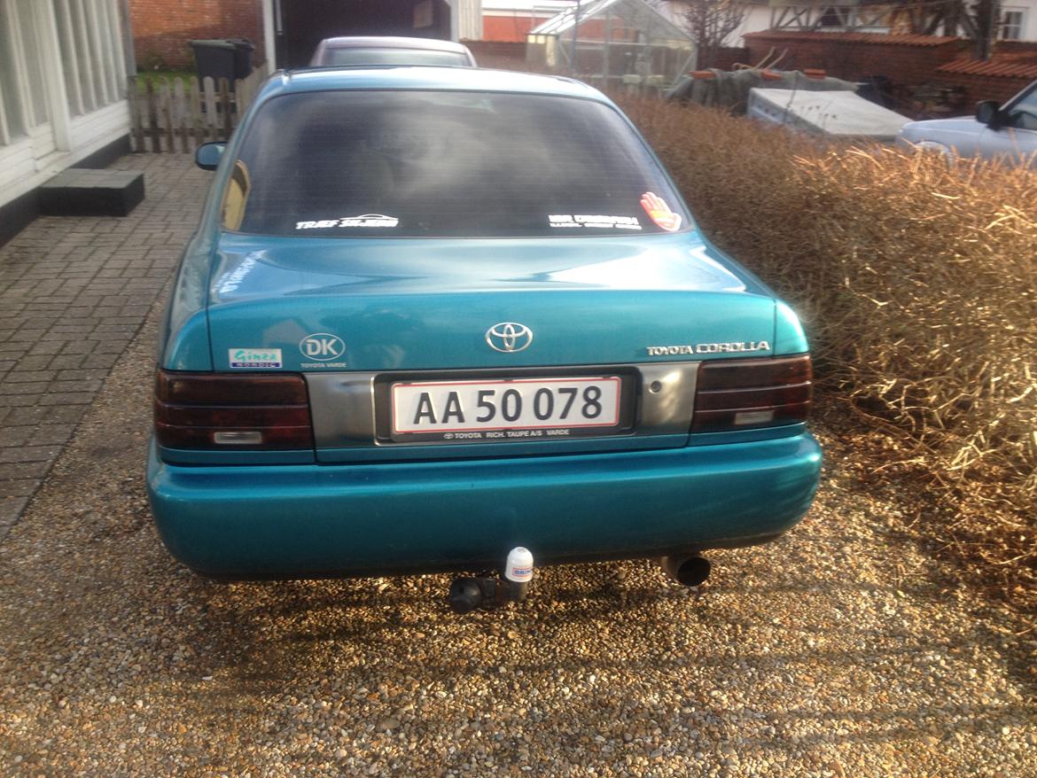   projekt  styling Corolla E10 sedan  - den gang jeg have tonede baglygter og med Thansen brøller pot på billede 23