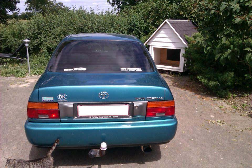   projekt  styling Corolla E10 sedan  - dengang med Thasen sportpot som bare kunne brøle igennem det var så  når man kørte på motorvej kunne man ikke snakke sammen  (Tidligere) billede 13
