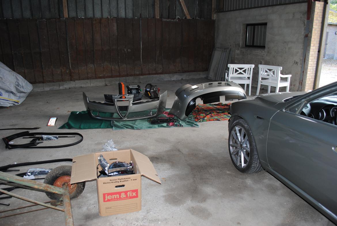 Alfa Romeo 159 Sportwagon - Klargøring til når hjælpen kommer :) Så skal man ikke lede, alt er fremme og sorteret (Y) billede 113