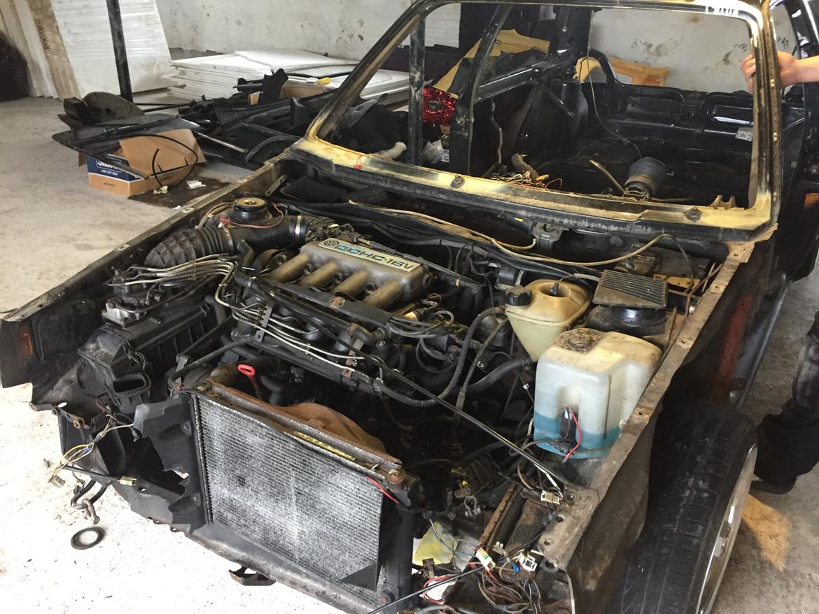  golf mk2 1,8 16v gti renovering  billede 15