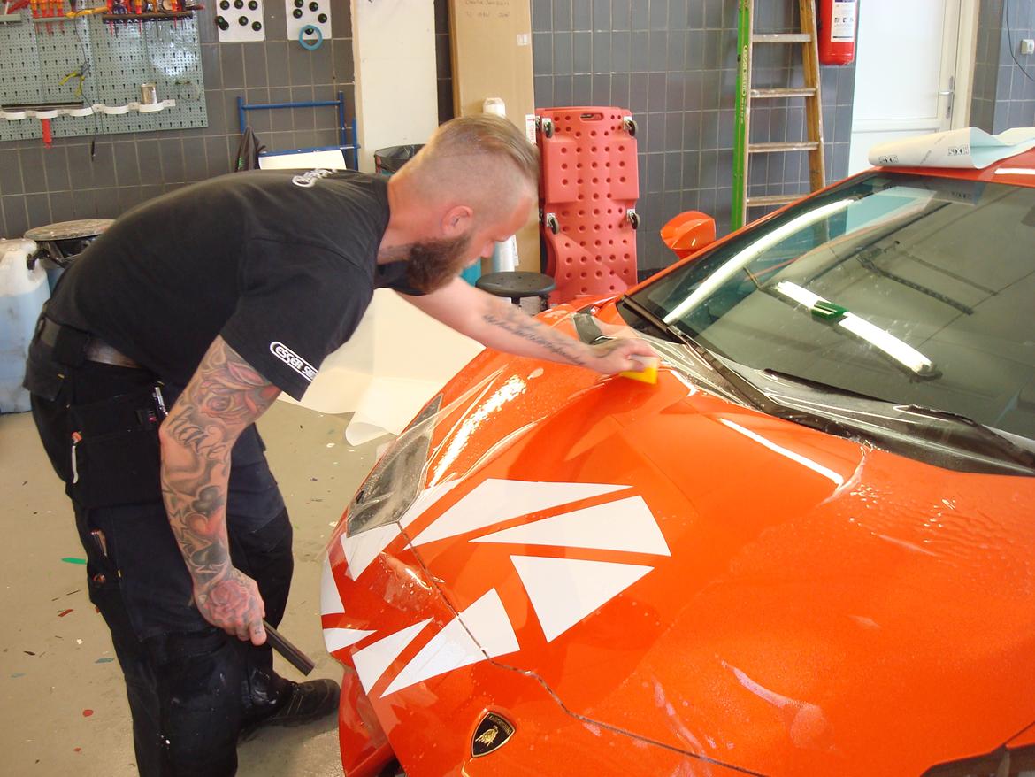 Folie - Lamborghini Aventador billede 3