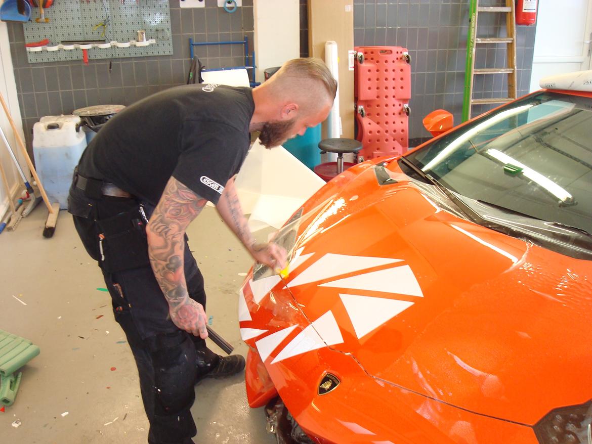 Folie - Lamborghini Aventador billede 4