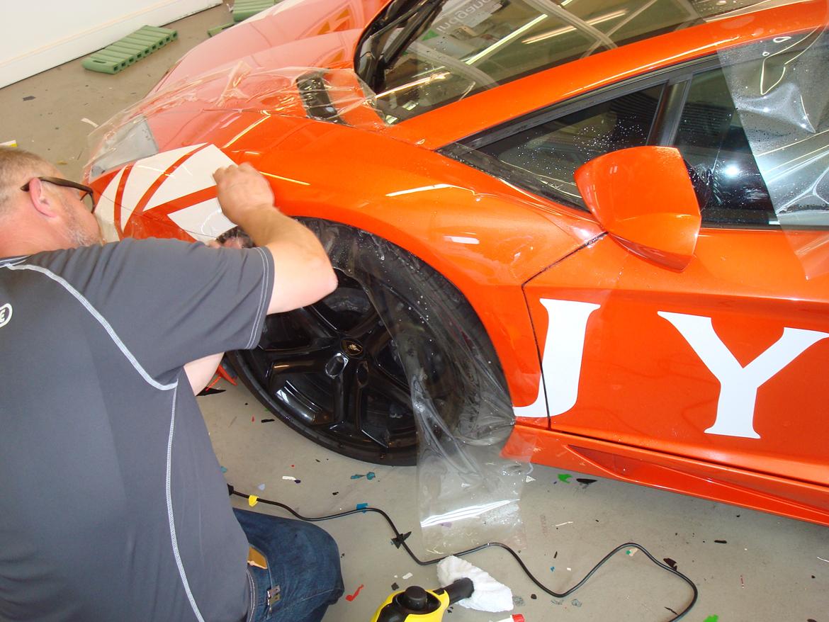 Folie - Lamborghini Aventador billede 6