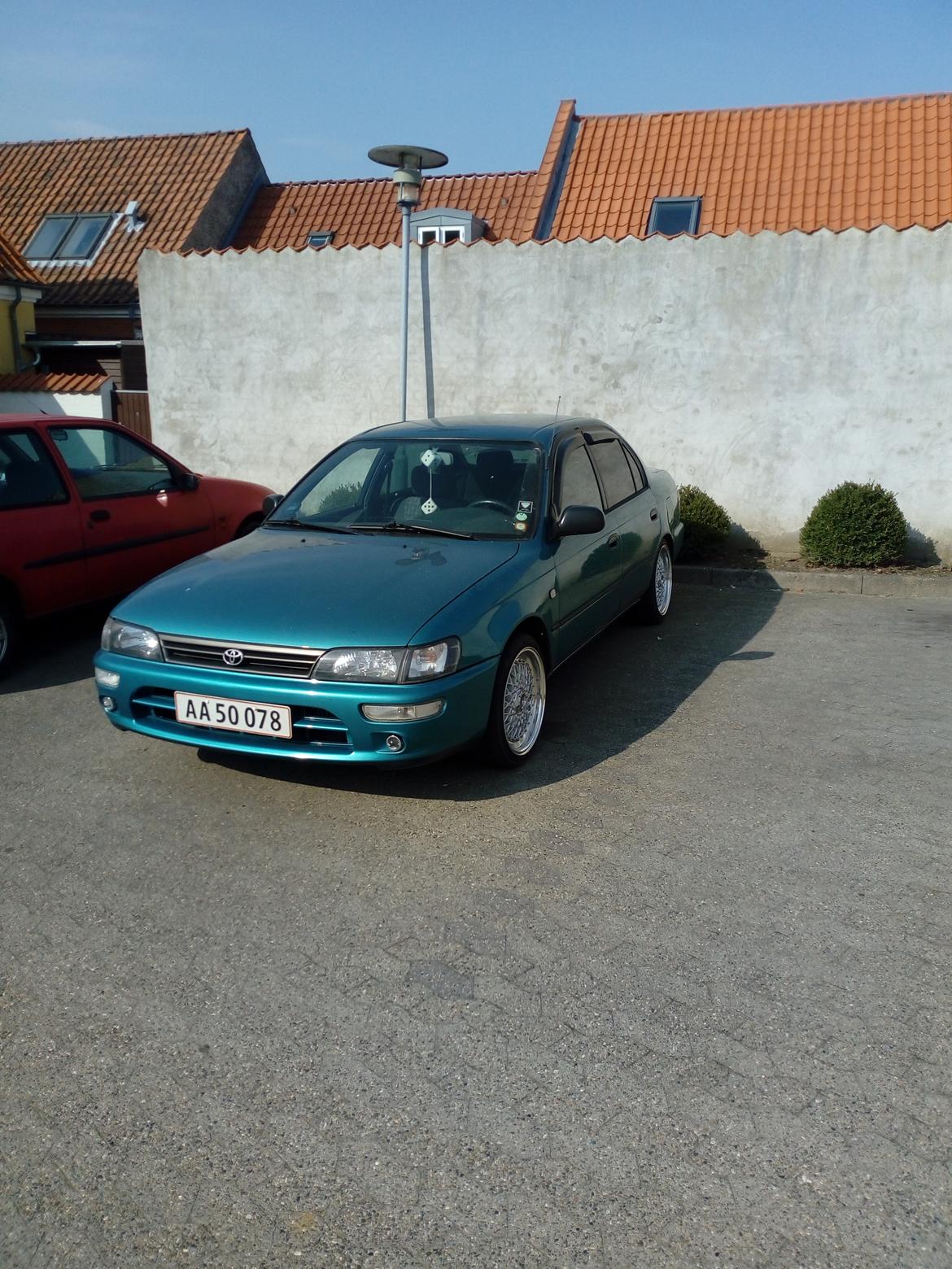   projekt  styling Corolla E10 sedan  - med min ny lækker 16x7,5 BBS fælge på bilen billede 135