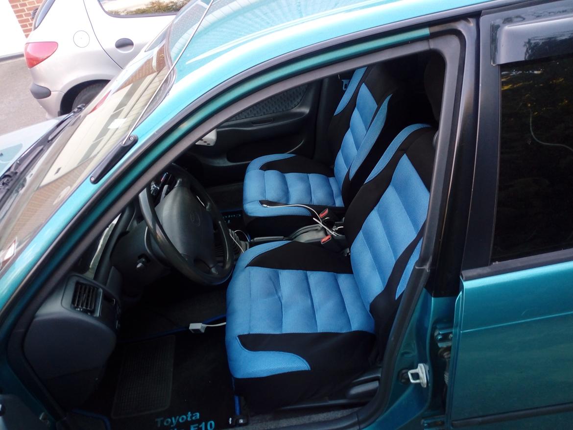   projekt  styling Corolla E10 sedan  - så fik man montert MONACO SÆDEOVERTRÆK billede 139