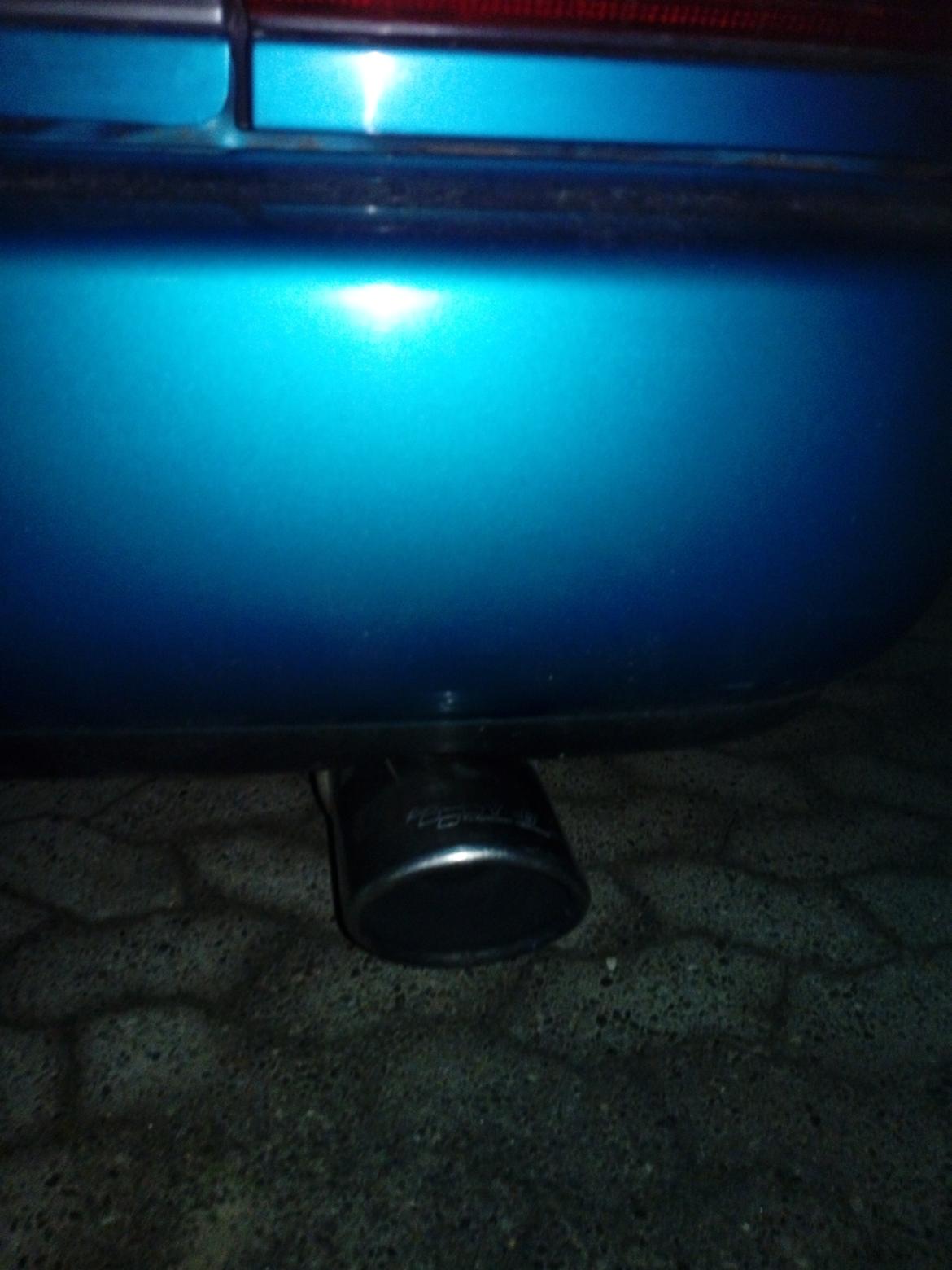   projekt  styling Corolla E10 sedan  - 21/10 2018 I dag fik jeg monterede Racing yed performance equipment Brøler bagpot. på bilen. det lyder rigtig godt :) billede 160