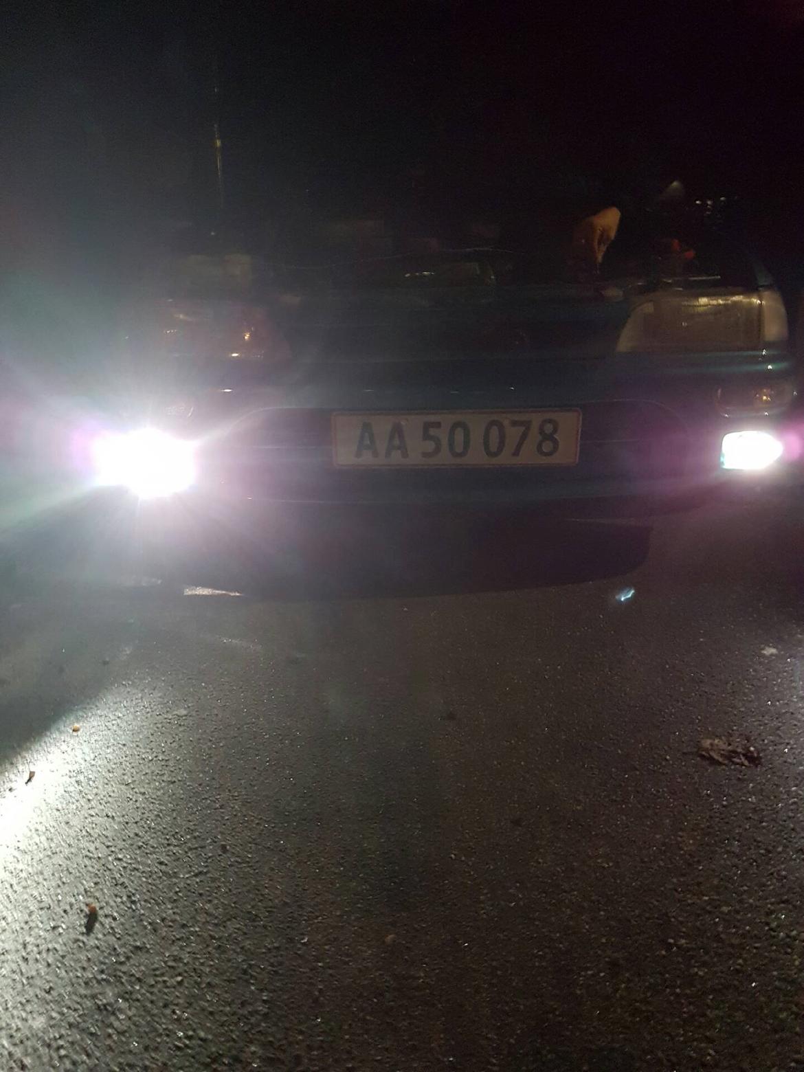   projekt  styling Corolla E10 sedan  - med tågelyse og GP Thunder pære H3/12 8500K billede 88