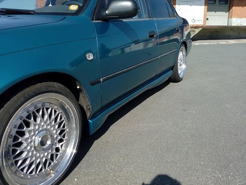   projekt  styling Corolla E10 sedan  - 5/5 2019 med sideskørter på corolla :D billede 120