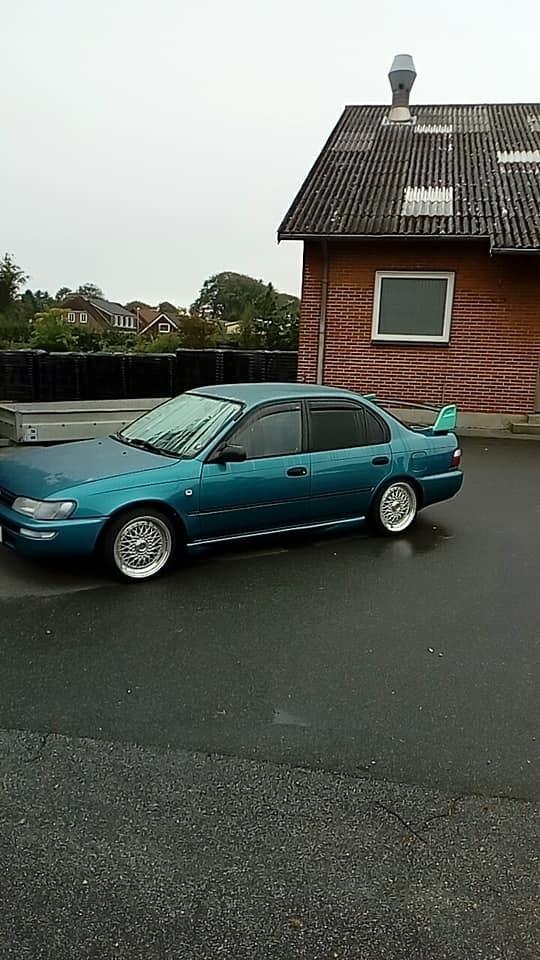   projekt  styling Corolla E10 sedan  - 17/9 2020  Universal TRD-stil bagspoiler m / kulstofblad billede 239