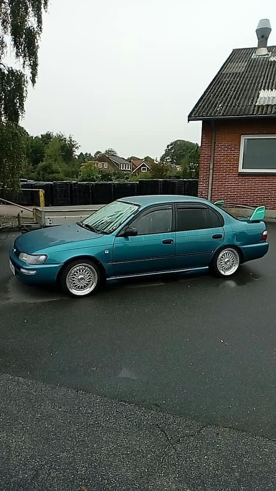   projekt  styling Corolla E10 sedan  - 17/9 2020  Universal TRD-stil bagspoiler m / kulstofblad billede 242