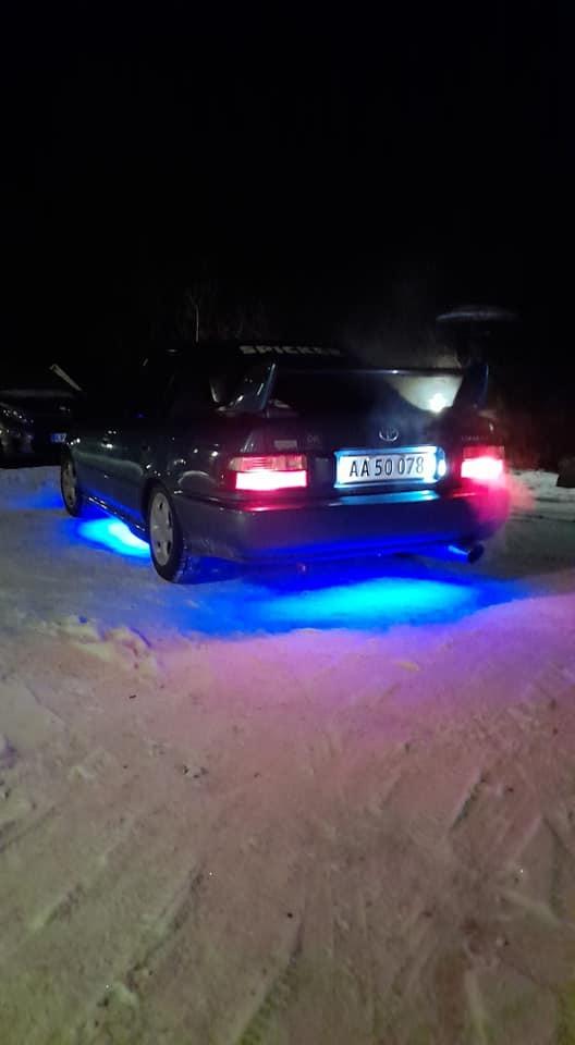   projekt  styling Corolla E10 sedan  - 12/2 2021 så har man fået neonlys under bilen:) billede 292
