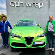 Folieindpakning af Alfa Romeo Stelvio