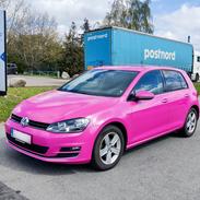 VW Golf - Pink Glimmer folie