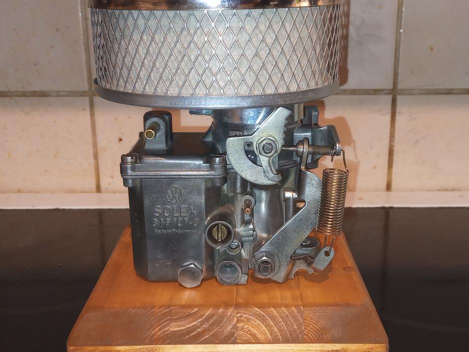 VW Bobbel karburator lampe