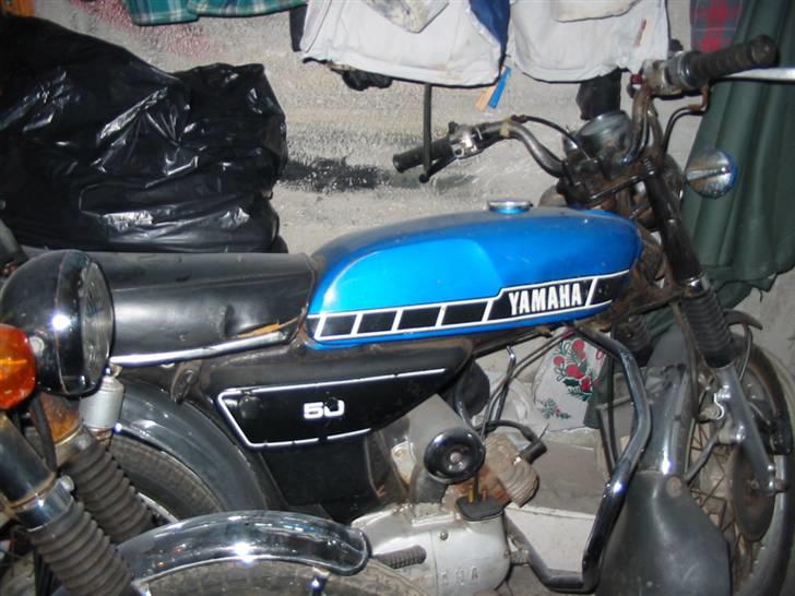 Min anden hobby motorcykler og knallereter:). - Yamaha fs1 dx 1978. billede 1