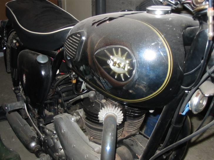 Min anden hobby motorcykler og knallereter:). - Bsa a10 650 cc 1961 lidt støvet. billede 13