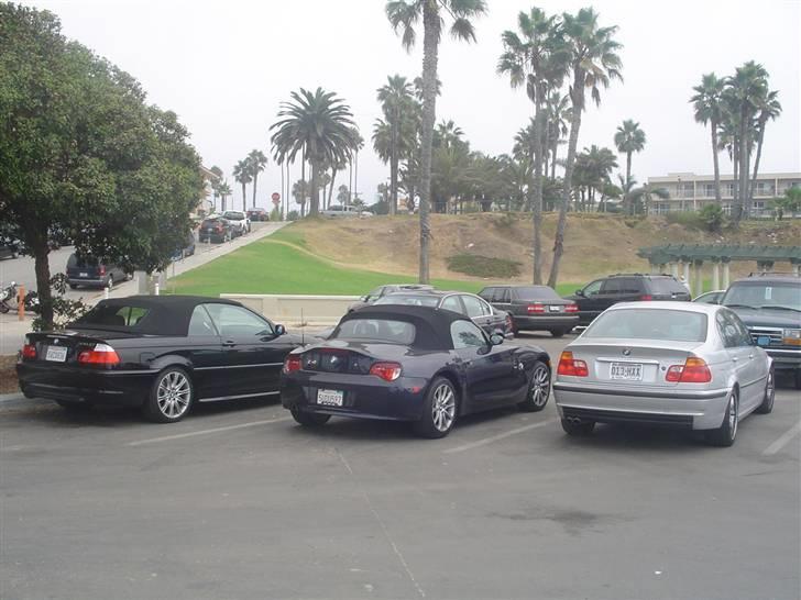 BMW Billeder - Opdateres løbende -  - Jeg kan ikke helt huske hvad det er for nogle, men mener det er to 330i'ere hvor den ene er cabrio'en, en 335i og så er den sidste jo en Z4.. billede 31