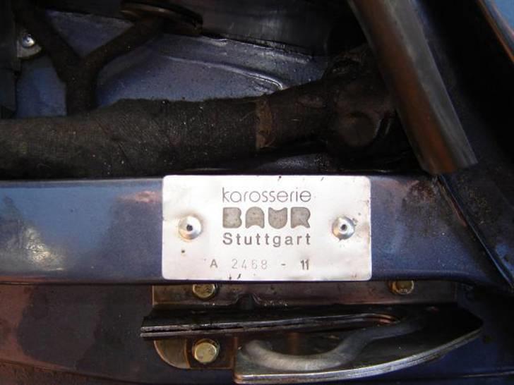 BMW Billeder - Opdateres løbende -  - TC BAUR serienr. skilt billede 95