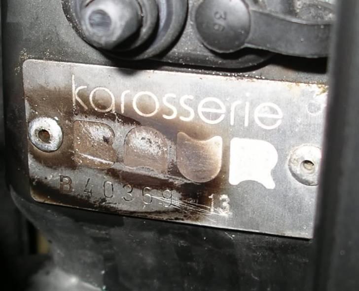 BMW Billeder - Opdateres løbende -  - TC BAUR serienr. skilt billede 120